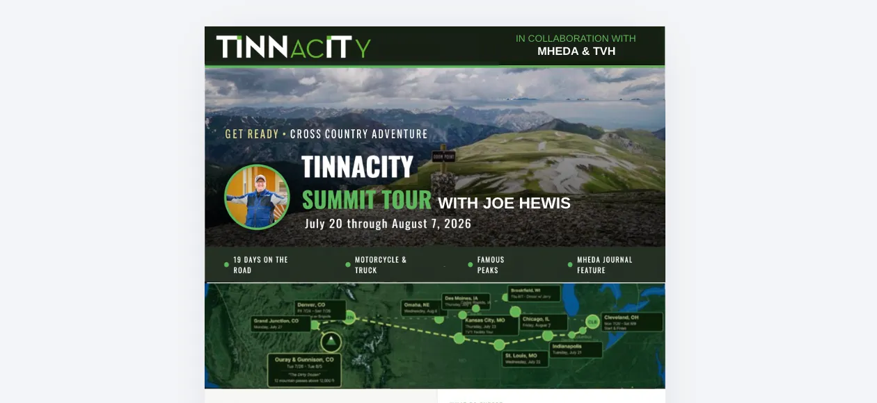 Tinnacity Summit Tour 2026