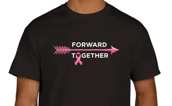 TUG 2026 commemorative t-shirt, Forward Together, Breast Cancer Awareness Month